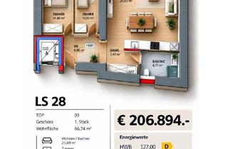 Wohnung kaufen in 5280 Braunau am Inn, Geräumige 3-Zimmer Wohnung in der traumhaften Braunau Altstadt