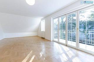 Wohnung mieten in 1130 Wien, 4 ZIMMER | SCHÖNE UND HELLE TERRASSENWOHNUNG + 70 m2 DACHTERRASSE + GARAGE