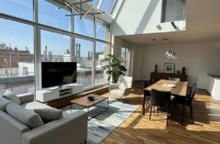 Penthouse mieten in 1190 Wien, Luxuriöses Penthouse in edler Wohnhausanlage mit Pool, Fitnessbereich und Concierge-Service.