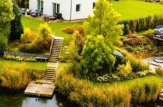 Villen zu kaufen in Wien, Schwechat, Mödling, 2333 Leopoldsdorf, Stadtvilla mit privatem Seezugang | Wohnen nahe Wien