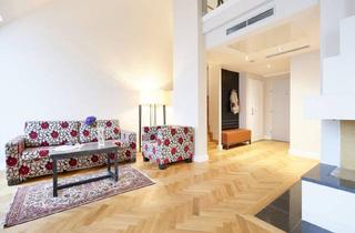 Wohnung mieten in Stephansplatz, 1010 Wien, Traumhafte Dachgeschoss-Galerie Wohnung -vollmöbliertes Apartment ca. 113 m²- 2 DG-Terrassen Nähe Stephansplatz