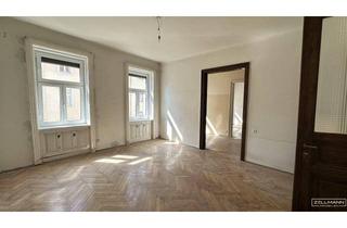 Wohnung kaufen in Böcklinstraße, 1020 Wien, Pratercottage: Charaktervolle Altbauwohnung mit Entwicklungspotenzial | ZELLMANN IMMOBILIEN