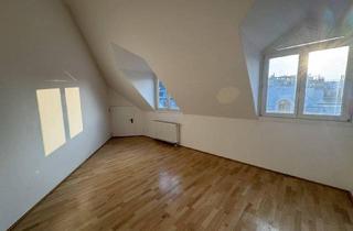 Wohnung mieten in Pilgramgasse, 1050 Wien, Großzügiges Dachgeschoss mit besonderem Rückzugsraum | 73 m² | U4-Nähe