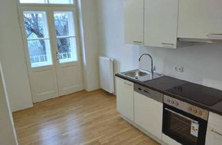 Wohnung mieten in Klosterwiesgasse 74, 8010 Graz, Erstbezug: Ruhiger 1 ZIMMER-Altbau + sonniger West-Balkon + extra Küche neu möbliert + nähe Neue TU!