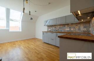 Wohnung mieten in Alxingergasse, 1100 Wien, Ihr neuer Dachgeschoss(T)raum inkl. Einbauküche und Klimaanlage in der Alxingergasse /// Ruhelage