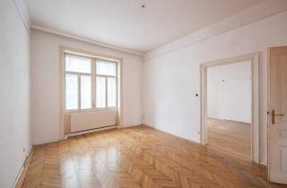 Wohnung kaufen in 1200 Wien, ++die PERFEKTE Wohnung++ Sanierungsbedürftige 4-Zimmer Altbauwohnung mit Terrasse in fantastischer Lage!