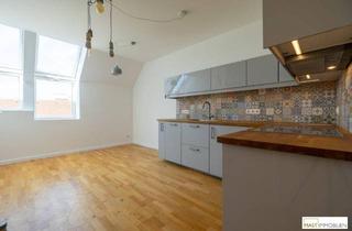 Wohnung mieten in Alxingergasse, 1100 Wien, Ihr neuer Dachgeschoss(T)raum inkl. Einbauküche und Klimaanlage in der Alxingergasse /// Ruhelage