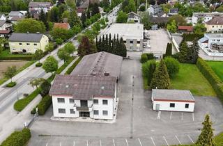 Lager kaufen in Europastraße 7, 4600 Wels, Büro-Verwaltung mit Lager-Produktionshalle-große Wohnung -Parkfläche-Garten, auf für Wohnbauten gewidmet!