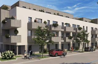 Wohnung mieten in Anton Bruckner Straße 11/22, 4600 Wels, NEUBAU - ERSTBEZUG - Top 22 - Wunderschöne 2 Zimmerwohnung mit großem Balkon und eigenem Tiefgaragenplatz