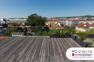 Maisonette kaufen in Nußdorfer Straße, 1090 Wien, Exquisite DG-Maisonette im Stilaltbau - Große Terrasse mit Traumblick - Garage im Haus