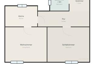 Wohnung mieten in 1090 Wien, Untermiete Wohnung 44qm 9. Bezirk Alsergrund