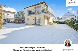 Haus kaufen in 5020 Salzburg, Flexibles Wohnkonzept in Gneis: Zwei getrennte Einheiten für Wohnen, Arbeiten oder Vermieten
