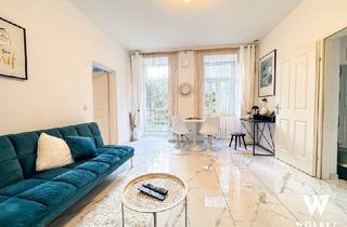 Wohnung kaufen in Alser Straße, 1090 Wien, Top-sanierte 44 m² Souterrain-Wohnung mit Terrasse und direktem Gartenzugang | U6 Alser Straße | AKH