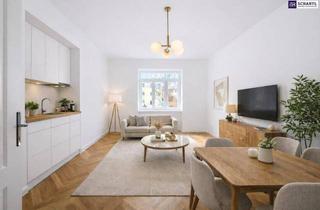 Wohnung kaufen in Holochergasse, 1150 Wien, Einziehen & wohlfühlen: Hochwertig sanierter Altbau in Toplage + U3 Station Schweglerstraße + Ruhelage