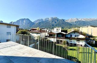 Maisonette kaufen in 6020 Innsbruck, Wohnen auf 2 Ebenen, mehreren Terrassen und mit Blick auf die Nordkette