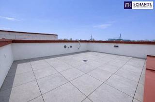 Wohnung kaufen in Doktor Karl Renner-Platz, 2514 Traiskirchen, OPEN HOUSE 20.2.! Premium-Wohnen über den Dächern: Stilvolle Neubauwohnung mit Masterbedroom, Ankleide, Bad mit Fenster und großer Dachterrasse!