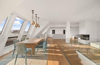 Loft kaufen in Franzensgasse, 1050 Wien, Exklusives Dachgeschossjuwel mit Panorama-Dachterrasse & Sauna
