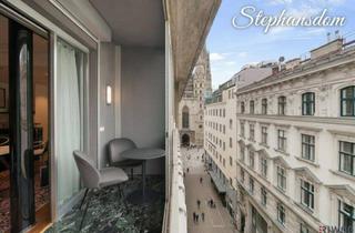 Wohnung kaufen in 1010 Wien, **Luxus Wohnung im 6.Stock quasi gegenüber dem Stepahnsdom**
