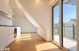 Wohnung mieten in 1090 Wien, Traumhafte 3-Zimmer-Dachgeschoßwohnung in 1090 Wien – Ihr Erstbezug wartet auf Sie!