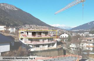 Penthouse kaufen in Sonnegg, 6166 Medraz, Penthouse mit Panorama-Blick ins Stubaital und herrlicher Dachterrasse