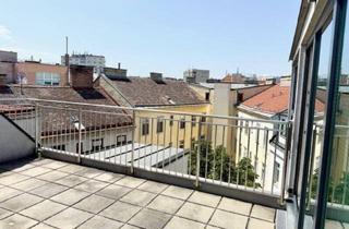 Maisonette mieten in 1190 Wien, Wunderbare Dachgeschoßmaisonette mit 2 Terrassen und Klimaanlage