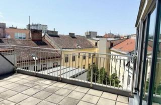 Maisonette mieten in 1190 Wien, Charmante Terrassen/Dachgeschoßmaisonette mit Blick über Wien (Klimaanlage)
