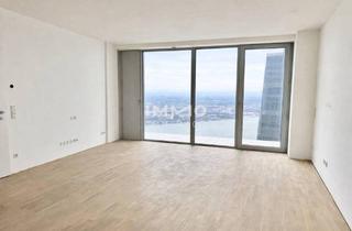 Maisonette mieten in 1220 Wien, Skyline Serenity – 2-Zimmer-Residence im DC2 Tower mit 15 m² Loggia und Weitblick bis Kahlenberg & Leopoldsberg