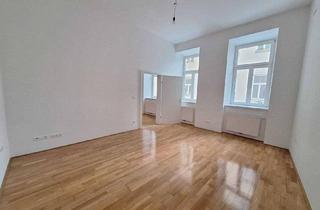 Wohnung mieten in 1050 Wien, 360 TOUR / Geräumige und modern ausgestattete 2-Zimmer-Erdgeschoss-Altbauwohnung in sehr guter Lage des 5. Bezirks