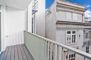 Wohnung kaufen in Siebenbrunnengasse 65, 1050 Wien, VIEVIENNE - Altbauflair trifft Moderne: 3-Zimmer-Wohnung mit Loggia zum Entspannen