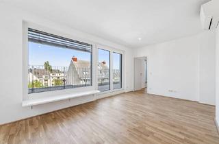 Wohnung kaufen in Khekgasse, 1230 Wien, Über den Dächern: Stilvolle 2-Zimmer-DG-Wohnung mit großer Außenfläche