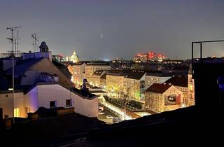 Wohnung mieten in 1060 Wien, Exklusive, voll möblierte Dachgeschoßwohnung mit Terrasse & Wienblick