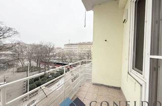 Wohnung kaufen in Urban-Loritz-Platz, 1070 Wien, Urban-Loritz-Platz - 3-Zimmer-Altbauwohnung mit westseitiger Loggia und großem Gestaltungspotenzial