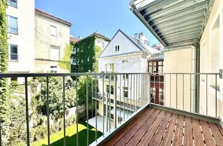 Penthouse kaufen in Krongasse, 1050 Wien, Balkon mit Grünblick! Generalsanierte Altbauwohnung nächst Margaretenplatz