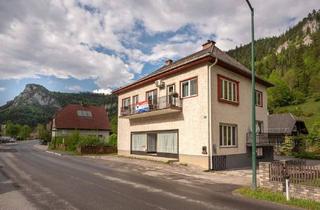 Einfamilienhaus kaufen in 2662 Schwarzau im Gebirge, Zwei Häuser, ein Grundstück: Ihr neues Zuhause mit laufenden Mieteinnahmen