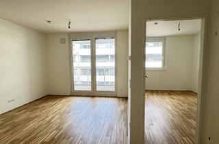 Wohnung mieten in Aspernstraße, 1220 Wien, Pärchenhit direkt bei der U2 Aspernstraße | 2 Zimmerwohnung mit Loggia | BILLA und HOFER direkt im HAUS | Top 1.43