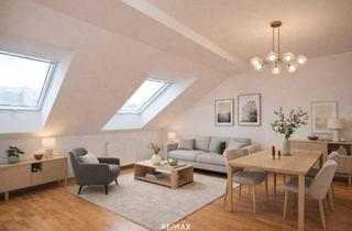 Wohnung kaufen in Hütteldorfer Straße, 1140 Wien, Charmante Dachgeschosswohnung mit Balkon und Lift in ausgezeichneter Lage
