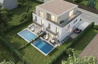 Doppelhaushälfte kaufen in Schubertgasse 17, 3400 Klosterneuburg, Sommer im eigenen Garten: Neubau-Highlight mit Pool nahe Wien