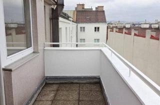 Wohnung mieten in Einsiedlerpark, 1050 Wien, Ruhige und helle 24 m² Wohnung mit Terrasse, 691€ warm, nur schriftl. Anfragen, 6.OG