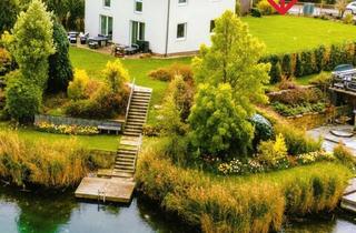 Villen zu kaufen in Wien, Schwechat, Mödling, 2333 Leopoldsdorf, Stadtvilla mit privatem Seezugang | Wohnen nahe Wien