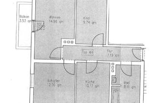 Wohnung mieten in 6600 Reutte, Ruhige 3 Zimmer Altbau-Wohnung / Teilmöbliert in Reutte