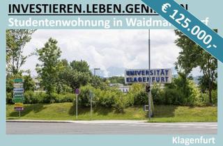 Wohnung kaufen in 9020 Klagenfurt, STUDENTENWOHNUNG IN WAIDMANNSDORF