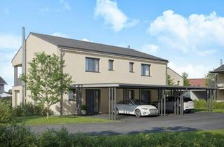 Doppelhaushälfte kaufen in 8480 Mureck, Edel- Rohbau Neubau- Doppelhaushälfte mit 99m² in sehr guter Lage mit Terrasse und Eigengarten sowie zwei eigene Carports