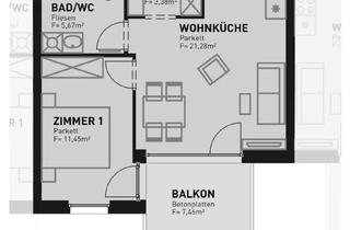 Wohnung kaufen in Alte Donau 50, 1210 Wien, PROVISIONSFREI ++ NAHE ALTE DONAU UND DONAUZENTRUM ++ 1 BIS 3 ZIMMER MIT FREIFLÄCHEN ++ MODERNES WOHNEN AUF EIGENGRUND ++ ANLEGER und EIGENNUTZER