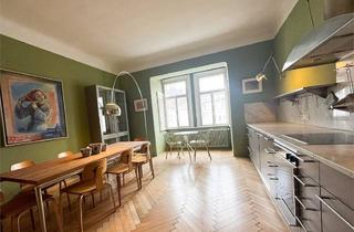 Maisonette mieten in 5020 Salzburg, traumhafte großzügige Altbauwohnung mit Dachterrasse mitten im Andrä Viertel