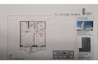 Wohnung mieten in Seyringer Straße, 1210 Wien, Moderne 2-Zimmer Neubauwohnung mit Balkon und Loggia