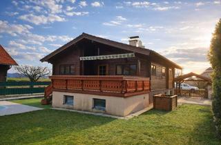 Einfamilienhaus kaufen in 7035 Steinbrunn, Rarität! Holzblockhaus auf Eigengrund in der Steinbrunner Seesiedlung