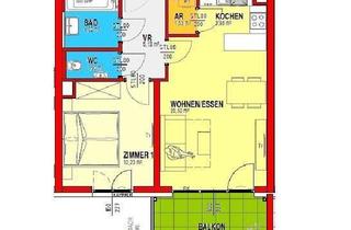 Wohnung kaufen in 8042 Graz, Moderne Neubauwohnung mit großem Balkon und Tiefgarage in ruhiger Lage bei ORF-Park zu verkaufen!