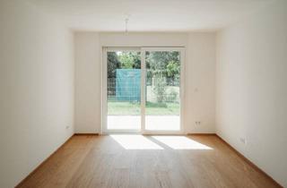 Wohnung kaufen in Argonautenstraße, 1220 Wien, Helle 2-Zimmer-Erdgeschoßwohnung mit Garten – Wohnen an der Alten Donau