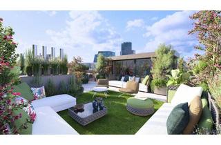 Penthouse kaufen in Blattgasse 11, 1030 Wien, SPEKTAKULÄRES PENTHOUSE DER EXTRAKLASSE | Wintergarten mit aufklappbaren Fensterflächen | ca. 114 m² Dachterrasse mit Pool-Option | Schlafzimmer hofseitig | 360°-Tour