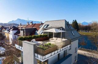 Maisonette kaufen in 5020 Salzburg, Wohnen am Wasser - Exklusive Penthouse-Maisonette direkt an der Salzach